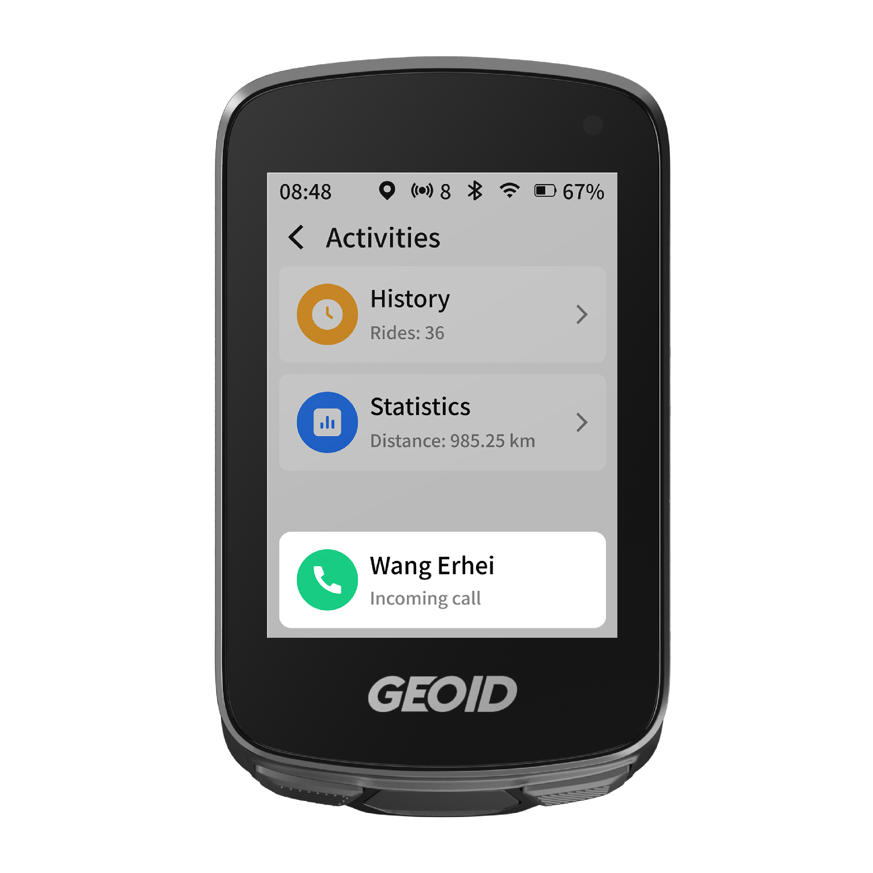 GEOID CC700 Pro GPS Bike Computer with Touchscreen & Maps –